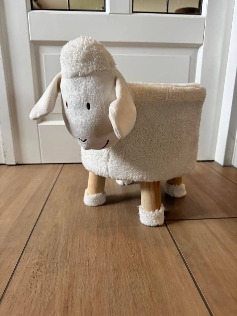 Nieuw schaap krukje voor kinderen, Ophalen, Nieuw, Hout