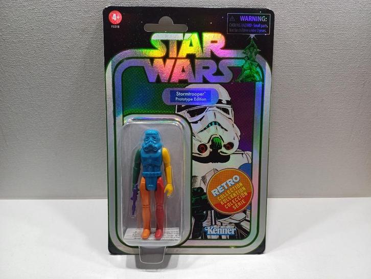 Star Wars Retro Collection Stormtrooper Prototype Exclusive, Verzamelen, Star Wars, Nieuw, Actiefiguurtje, Ophalen of Verzenden