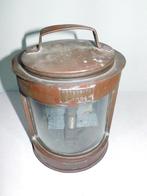 Meteorite Maritime lamp van koper, genummerd 80247, patent n, Ophalen of Verzenden