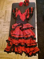 Spaanse jurk carnaval - Maat 10 jaar, Kinderen en Baby's, Ophalen, Zo goed als nieuw, 134 t/m 140, Meisje