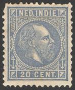 Ned-Indie NVPH nr 12 ongebruikt Koning Willem III 1870, Postzegels en Munten, Postzegels | Nederlands-Indië en Nieuw-Guinea, Verzenden
