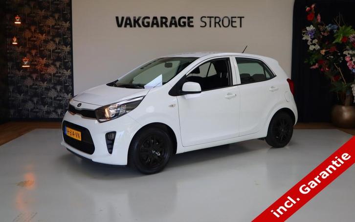 Kia Picanto 1.0 CVVT Comf.L | ac | BT | 1 eigen. | nw zwart, Auto's, Kia, Bedrijf, Picanto, ABS, Airbags, Airconditioning, Bluetooth