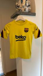 Barcelona voetbal shirt maat 137-147 geel beko, Kinderen en Baby's, Kinderkleding | Maat 134, Jongen of Meisje, Ophalen of Verzenden