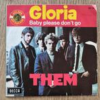 Them Gloria / Baby Please Don’t Go 7” vinyl single 1973 Rock, 7 inch, Single, Ophalen of Verzenden, Zo goed als nieuw