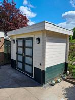 Houten Tuinhuis Wit/Groen 300x200x250 cm, Tuin en Terras, Ophalen, 200 tot 400 cm, Tuinhuis, 250 tot 500 cm