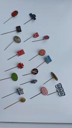 Verzameling Koperspeldjes - Romi, CCV, Vittelo e.a., Verzamelen, Speldjes, Pins en Buttons, Ophalen of Verzenden, Gebruikt, Merk