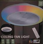 LSC plafondventilator met led lamp plafondlamp, Ophalen of Verzenden, Zo goed als nieuw