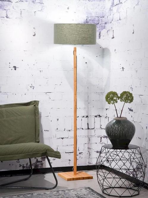 Good&Mojo Fuji vloerlamp NIEUW (zonder kap), Huis en Inrichting, Lampen | Vloerlampen, Nieuw, 150 tot 200 cm, Hout, Ophalen of Verzenden