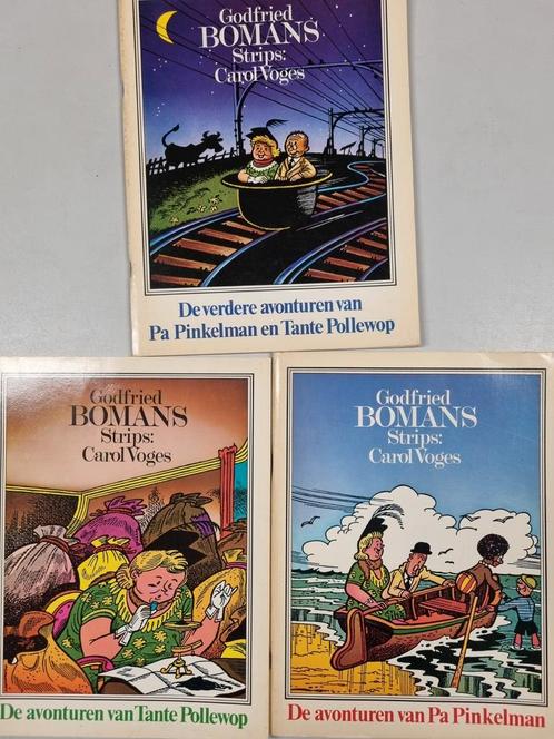 3x stripboeken Godfried Bomans, Boeken, Strips | Comics, Gelezen, Meerdere comics, Europa, Ophalen of Verzenden