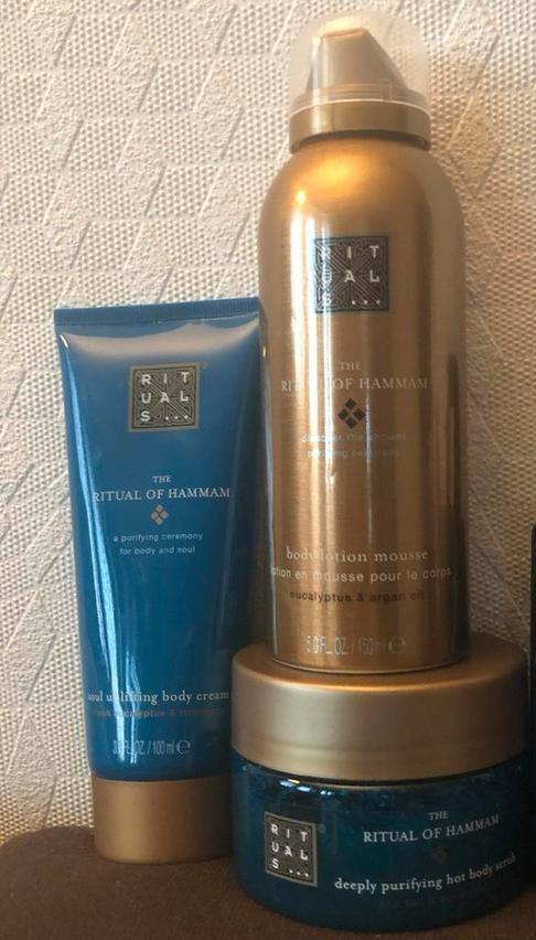 Rituals Hammam set, Sieraden, Tassen en Uiterlijk, Uiterlijk | Lichaamsverzorging, Nieuw, Bad & Douche, Ophalen