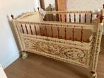 Hindelooper kinderbed, handbeschilderd, Ophalen, Gebruikt, Ledikant