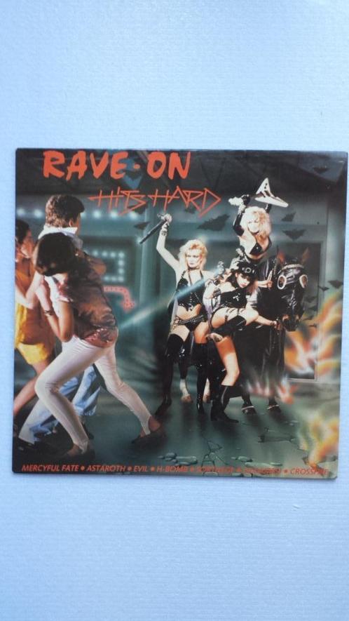 metal lp comp rave on hits hard astaroth H-bomb evil heavy, Cd's en Dvd's, Vinyl | Hardrock en Metal, Zo goed als nieuw, Ophalen