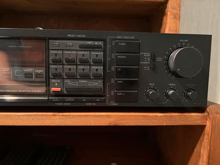 Onkyo TX-27 Stereo Receiver - Vintage!, Audio, Tv en Foto, Versterkers en Receivers, Gebruikt, Stereo, 60 tot 120 watt, Onkyo