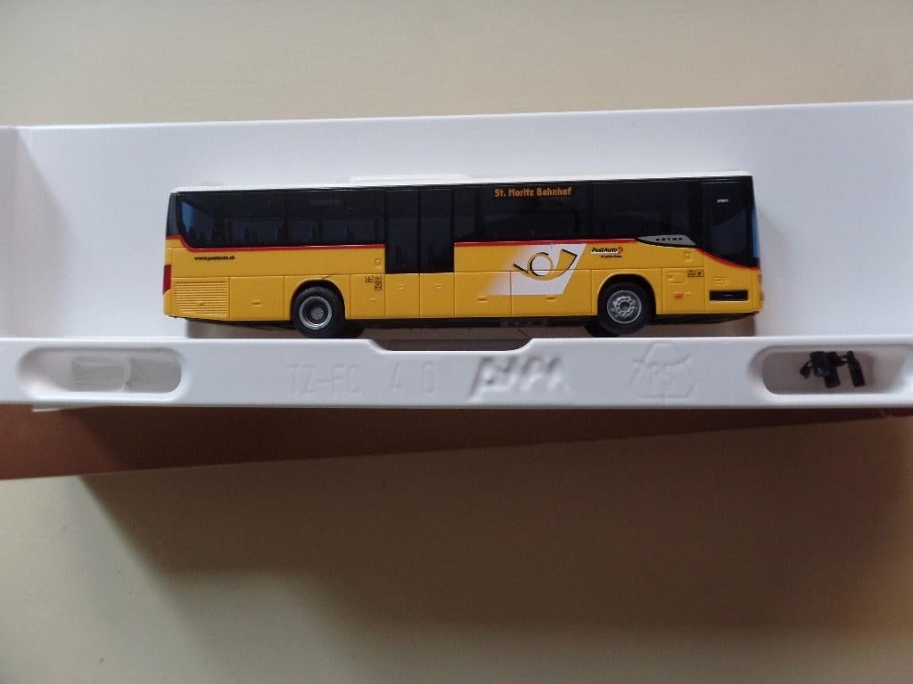 Setra regionalepost bus van AWM, Hobby en Vrije tijd, Modelauto's | 1:87, Ophalen of Verzenden, Nieuw, Bus of Vrachtwagen, AWM