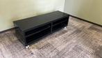 Tv meubel, hoogglans, zwart, Ophalen, Gebruikt, 100 tot 150 cm, .