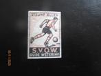 Lucifer Merk Voetbalclub  S.V.O.W. Oude Wetering, Ophalen of Verzenden, Gebruikt, Luciferdoosjes of -merken
