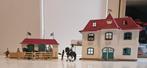 Schleich Horse Farm + 11 Paarden & Accessoires!, Ophalen of Verzenden, Zo goed als nieuw, Poppenhuis