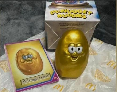 Super exclusieve ‘GOLDEN NUGGET’ McDonalds McNugget Buddies, Verzamelen, Poppetjes en Figuurtjes, Nieuw, Ophalen of Verzenden