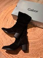 Nieuwe zwarte Gabor laarzen maat 40,5 (7) wijdte G, Hoge laarzen, Zwart, Nieuw, Ophalen of Verzenden