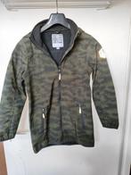 Softshell jas met groene camouflage print maat 146-152, Kinderen en Baby's, Kinderkleding | Maat 146, Ophalen of Verzenden, Gebruikt