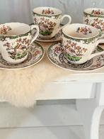 Spode Chelsea birds 6x kop en schotels izgst, Ophalen