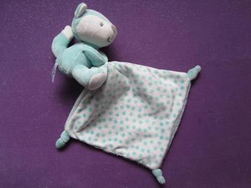 NICOTOY SIMBA TOYS Knuffeldoekje VOS. BLAUW **Nieuw** beschikbaar voor biedingen