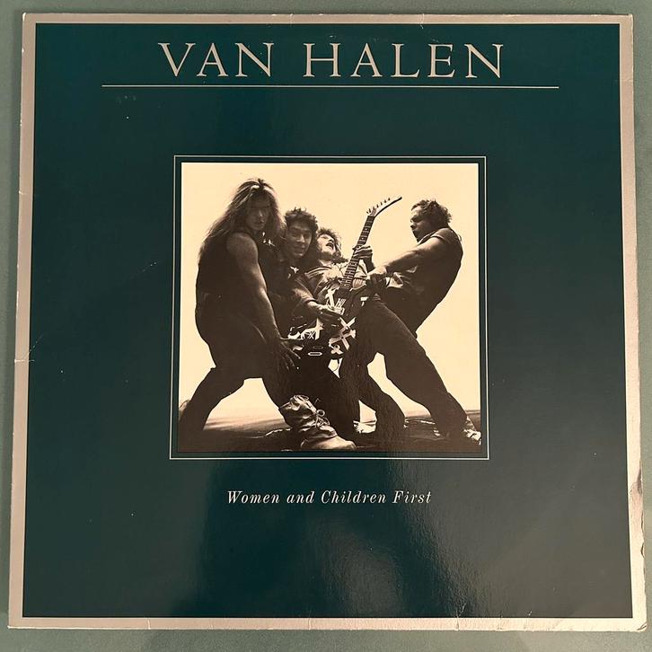 Van Halen - Women And Children First, LP, Cd's en Dvd's, Vinyl | Hardrock en Metal, Gebruikt, Ophalen of Verzenden