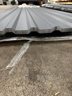 Stalen damwand dakplaat 7016, Doe-het-zelf en Verbouw, Dakpannen en Dakbedekking, Zo goed als nieuw, 15 m² of meer, Metaal, Grijs