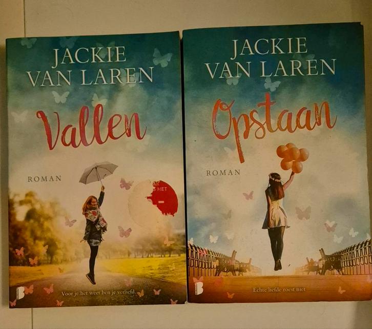 Jackie van Laren - Vallen en Opstaan, Boeken, Literatuur, Zo goed als nieuw, Nederland, Ophalen of Verzenden