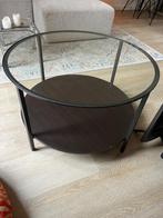 Bijzettafel Ikea, Huis en Inrichting, Tafels | Bijzettafels, Minder dan 55 cm, Gebruikt, Rond, Glas