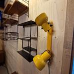 Vintage dubbele wandspot gele wandlamp plafond spot jaren 70, Kolibrivintagehal@gmail.com, Aaldertgeertsstraat 43 Olst, Kolibri vintage