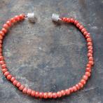 antiek bloedkoraal armbandje met zilver, Sieraden, Tassen en Uiterlijk, Armbanden, Verzenden, Zilver