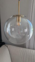 Light & living - Medina - 30 cm - hanglamp - glas - goud, Ophalen, Zo goed als nieuw, Glas, Minder dan 50 cm