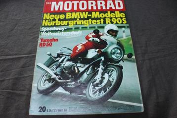 das Motorrad 6 oktober 1973 BMW R90S Yamaha RD50 beschikbaar voor biedingen