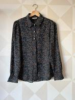 Freequent blouse blauw gestipt S/36, Kleding | Dames, Blouses en Tunieken, Freequent, Blauw, Ophalen of Verzenden, Zo goed als nieuw