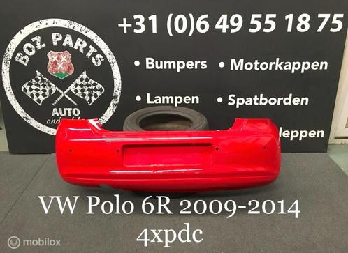 VW Polo 6R achterbumper met 4x PDC gaten 2009-2014 origineel, Auto-onderdelen, Carrosserie en Plaatwerk, Bumper, Voor, Gebruikt