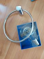 Handdoekring + Zeepbakje - Nieuw in doos!, Ophalen of Verzenden, Nieuw, Overige kleuren, Handdoekenrek