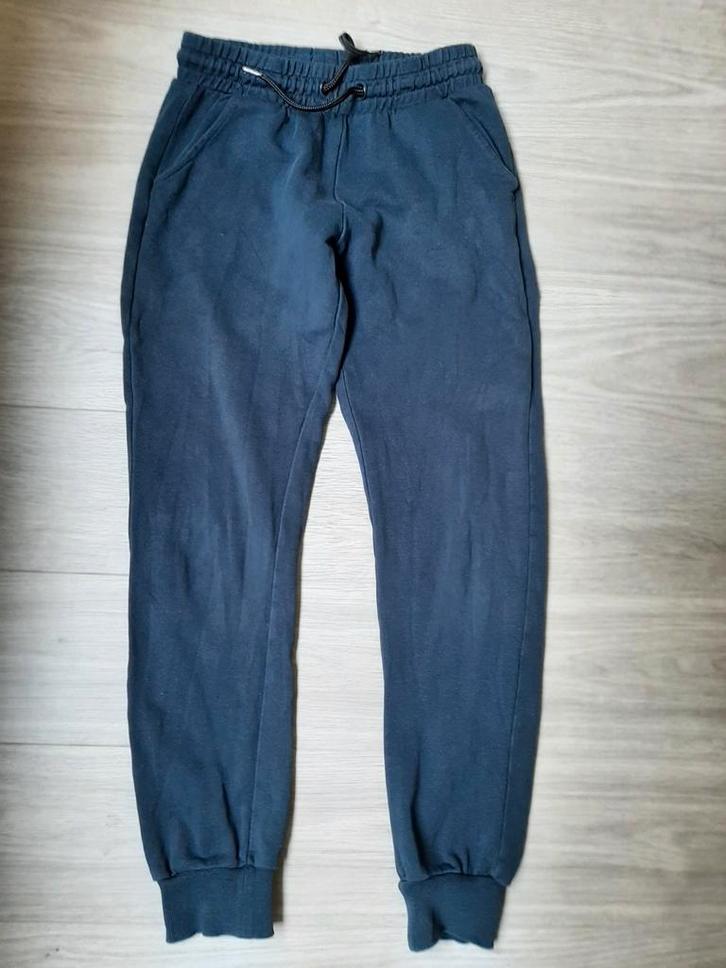 AvD 1234 Blauwe Hema joggingbroek My Relaxed Fit 146/152, Kinderen en Baby's, Kinderkleding | Maat 146, Gebruikt, Jongen, Broek