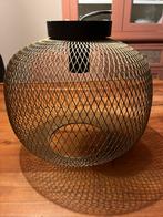 Gouden Messing Kleurige Lamp, Ophalen of Verzenden, Gebruikt, Metaal, Minder dan 50 cm