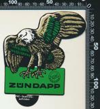 Sticker: Zundapp (2), Ophalen of Verzenden, Zo goed als nieuw, Auto of Motor