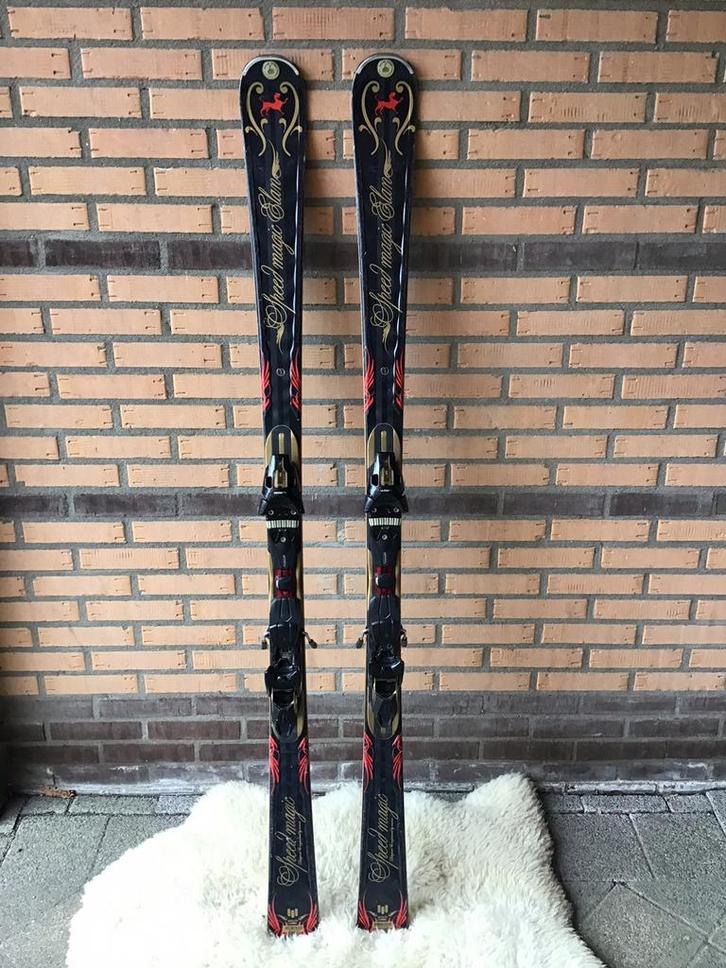 Elan Speed Magic carveski’s ski’s lengte 165 cm, Sport en Fitness, Skiën en Langlaufen, Gebruikt, Ski's, Skiën, Overige merken