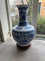 Grote Chinese Vaas, Huis en Inrichting, Woonaccessoires | Vazen, Blauw, Aardewerk of Porselein, Ophalen of Verzenden, Zo goed als nieuw