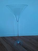 Cocktail glas 70 cm hoog, Ophalen, Glas of Glazen, Overige stijlen, Glas