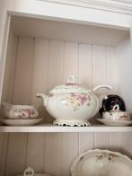 Antiek Brocante Servies, Antiek en Kunst, Antiek | Servies compleet, Ophalen of Verzenden