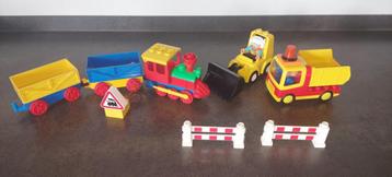 duplo duwtrein en kleine bouwplaats beschikbaar voor biedingen