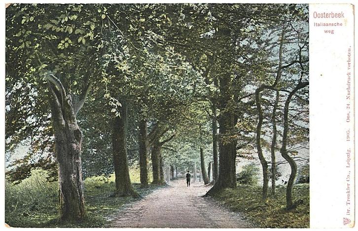 960278 Oosterbeek 1905 Gld Italiaanscheweg Niet gelopen, Verzamelen, Ansichtkaarten | Nederland, Ongelopen, Gelderland, Voor 1920