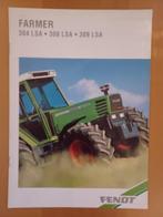 Folder Fendt Farmer 304 LSA, 308 LSA en 309 LSA Nederlands, Gelezen, Ophalen of Verzenden, Tractor en Landbouw