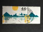 2501 Nederland 2010 NVPH 2712 Djoser tab rechts - gestempeld, Ophalen of Verzenden, Na 1940, Gestempeld