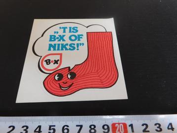 sticker "t is BX of niks !   beschikbaar voor biedingen