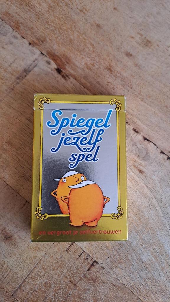 Spiegel jezelf spel, Hobby en Vrije tijd, Gezelschapsspellen | Kaartspellen, Zo goed als nieuw, Ophalen of Verzenden